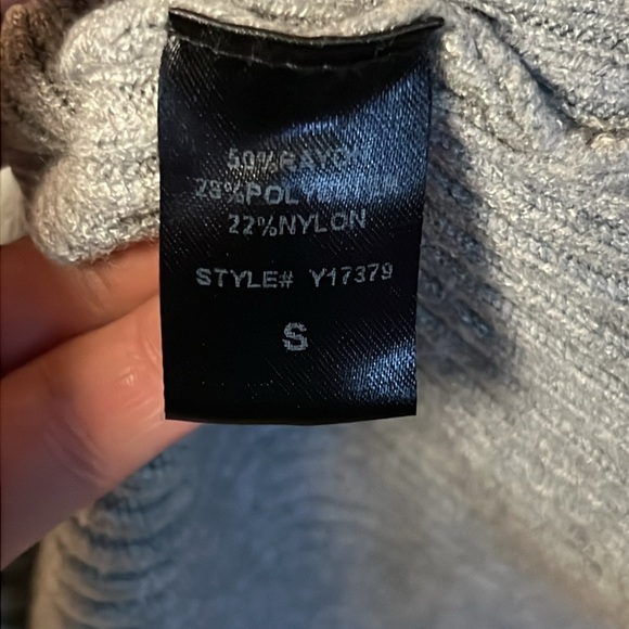 Do+Be Women Sweater Cardigan Small Long Sleeve front tie ribbed oversized casual - Picture 3 of 8